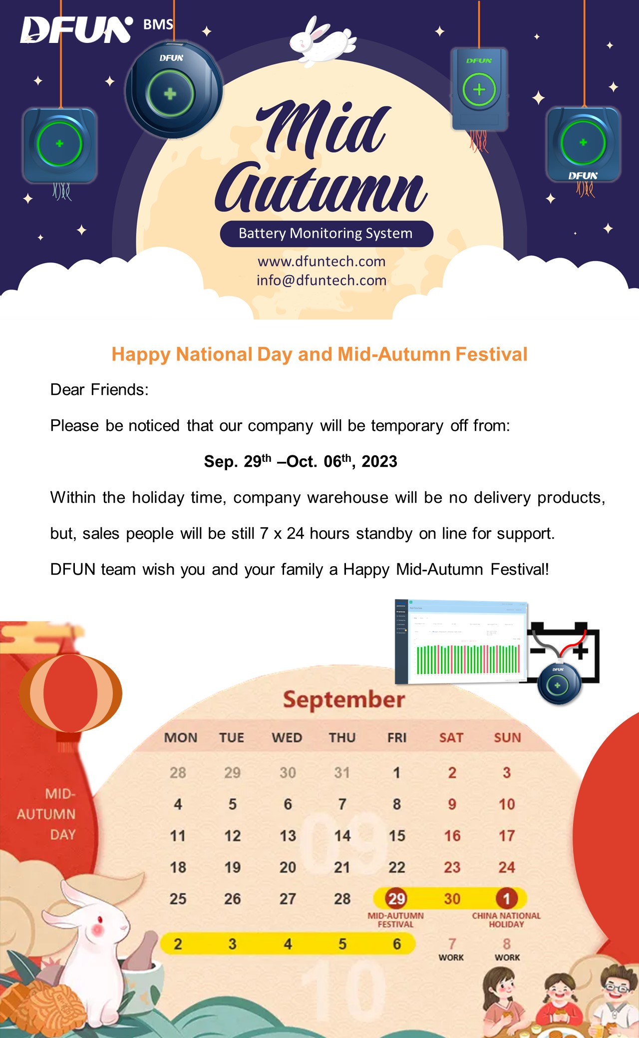 Feliz Festival del Medio Otoño
