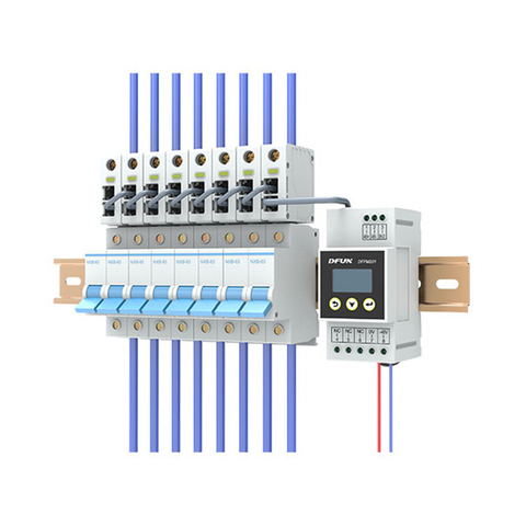 Medidor de energía CC multicanal DFPM201