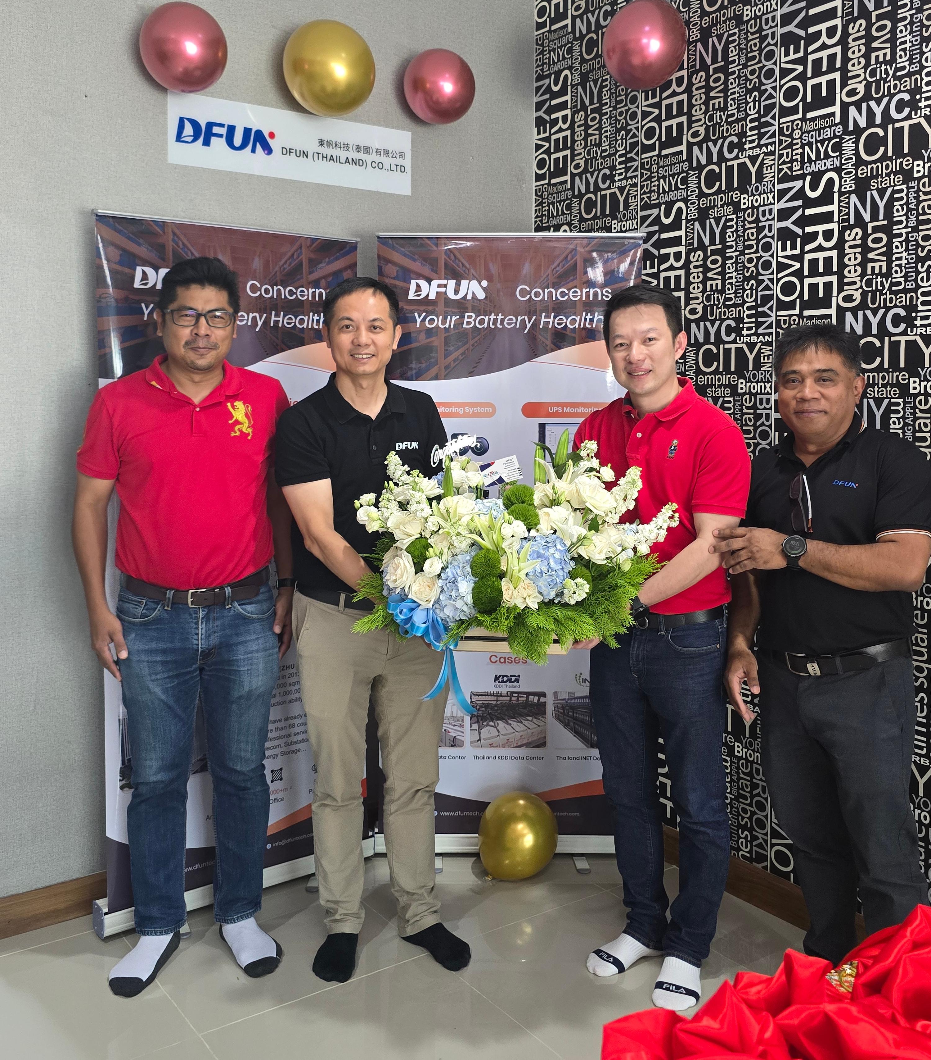 DFUN Flor abierta de Tailandia