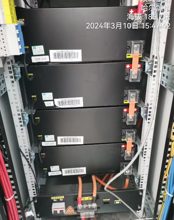 Aplicación de grupo de baterías de iones de litio de respaldo de energía UPS de 192 V 384 V3