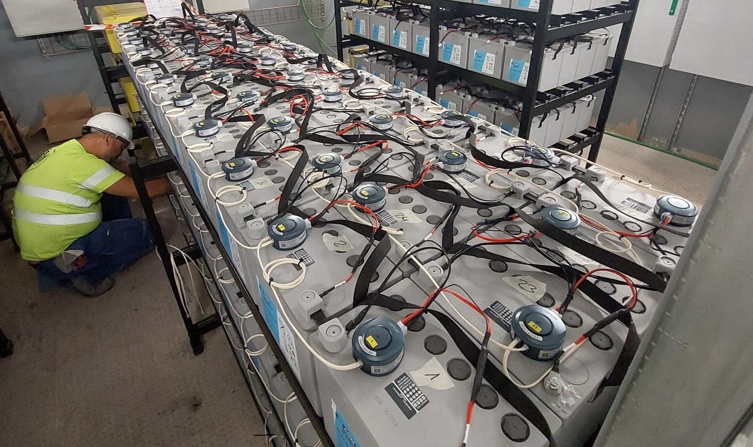 Referencia del proyecto del sistema de monitoreo de batería del centro de datos Nabiax