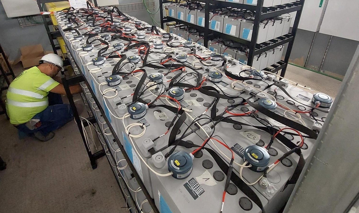Referencia del proyecto del sistema de monitoreo de batería del centro de datos Nabiax