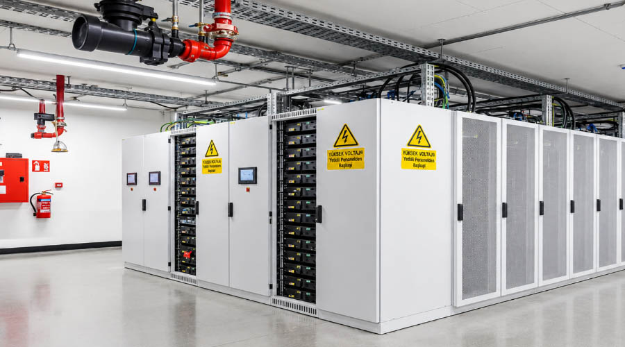 Sistema de monitoreo de sala de bater&iacute;as de UPS costa afuera