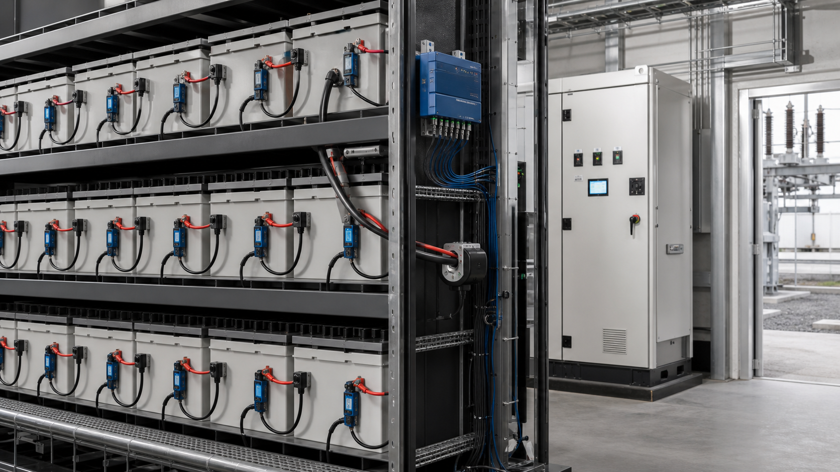 DFUN sistema de monitoreo de bater&iacute;as para subestaciones de servicios p&uacute;blicos y plantas de energ&iacute;a